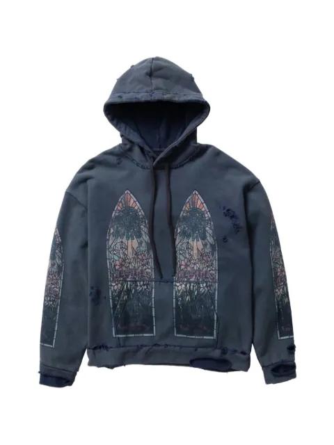cotton hoodie by WHO DECIDES WAR