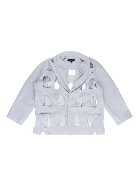 cut-out detail blazer by WHO DECIDES WAR