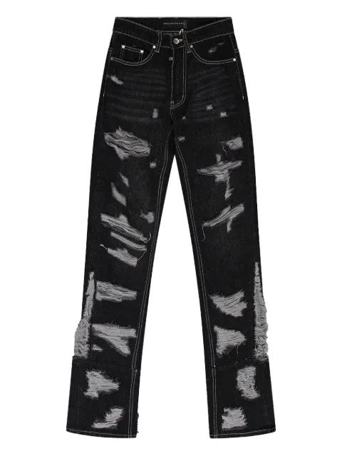 distressed jeans by WHO DECIDES WAR