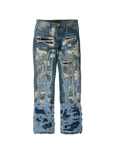 distressed trousers by WHO DECIDES WAR