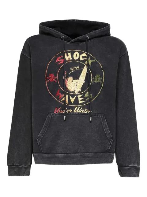 embroidered hoodie by WHO DECIDES WAR