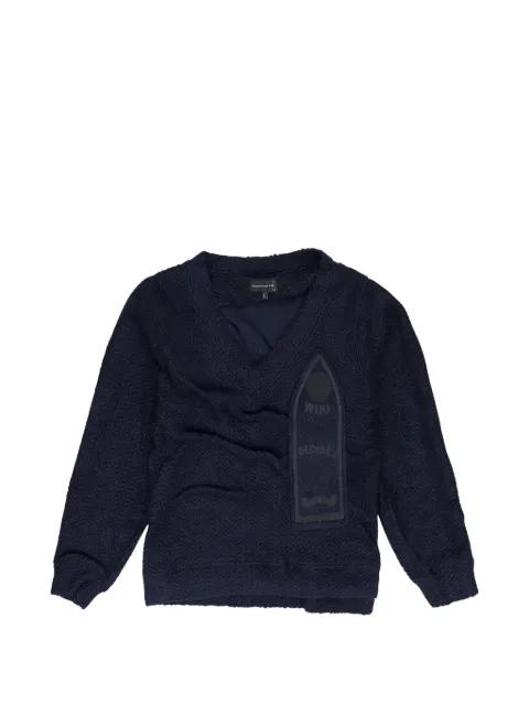 gathered sweatshirt by WHO DECIDES WAR