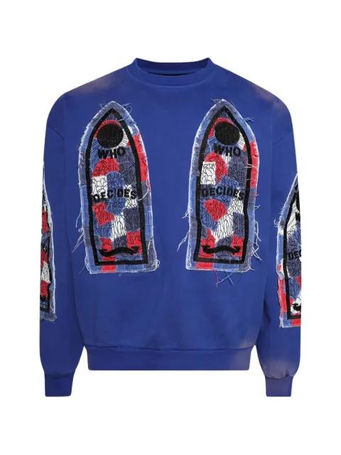 glory fabricated sweatshirt by WHO DECIDES WAR