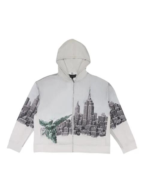 long-sleeve hoodie by WHO DECIDES WAR