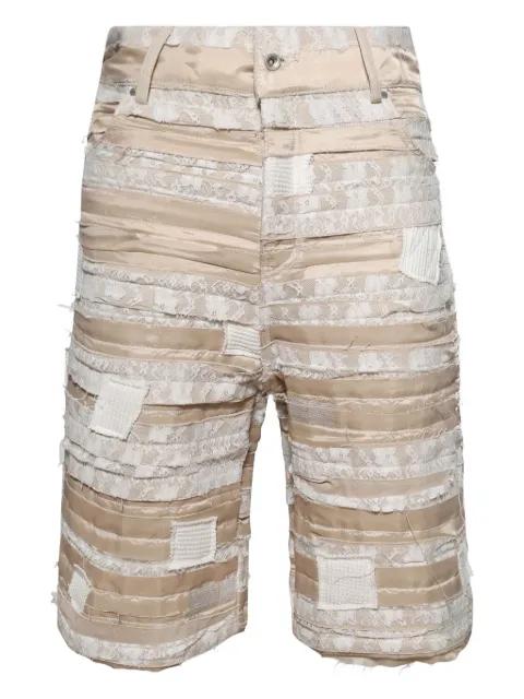panelled shorts by WHO DECIDES WAR