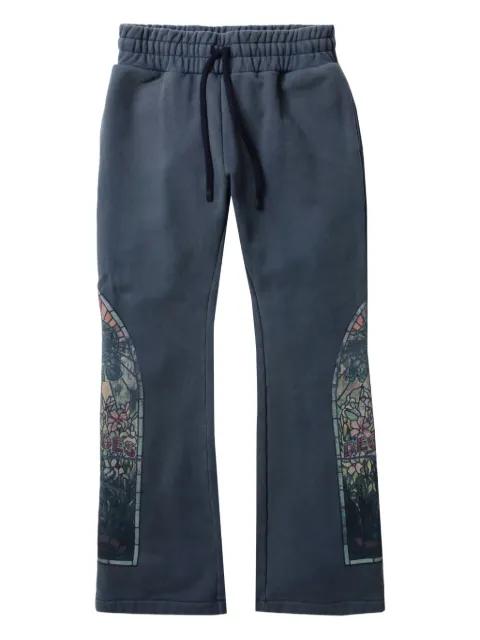 printed track pants by WHO DECIDES WAR