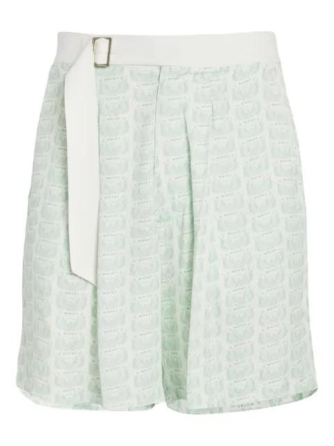 belt pattern shorts by WHYAT