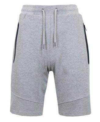 Men's Slim Fit Tech Fleece Performance Active Jogger Shorts by WICKED STITCH