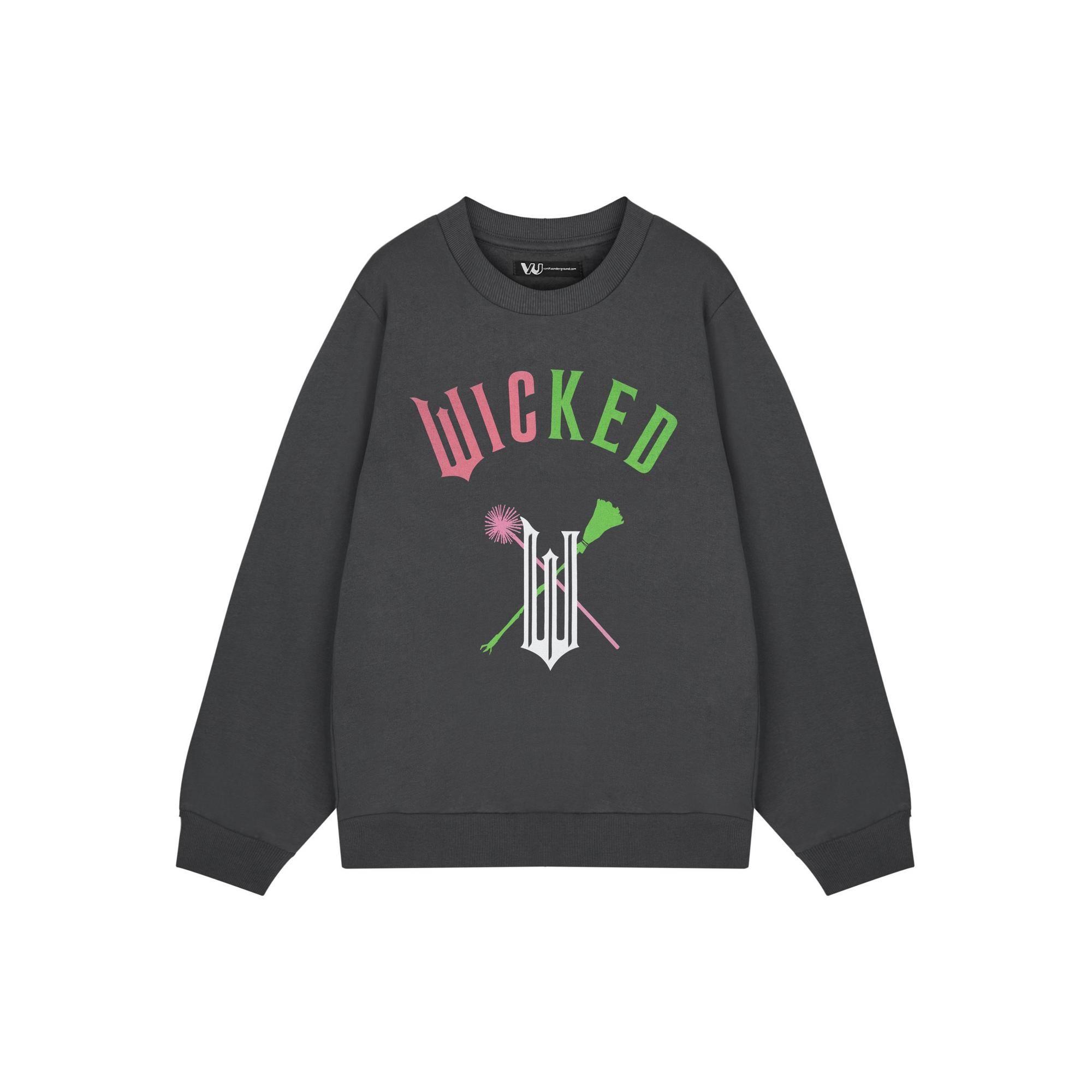 Wicked Sweatshirt |  Womens Charcoal  |  Official Merch by WICKED