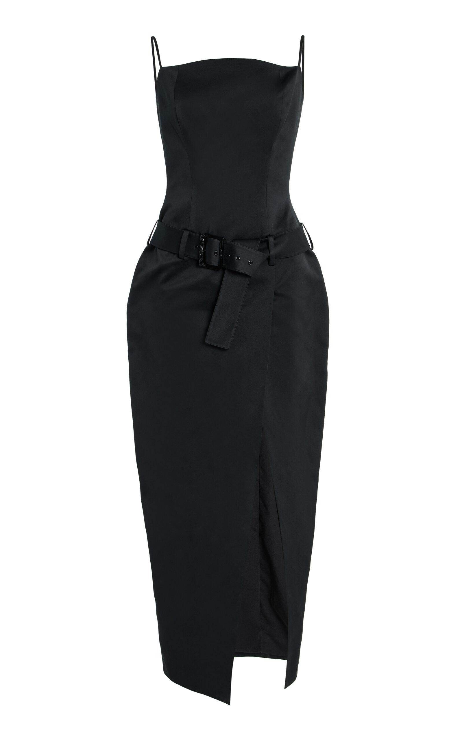 Wiederhoeft Julie Satin Midi Dress - Moda Operandi by WIEDERHOEFT