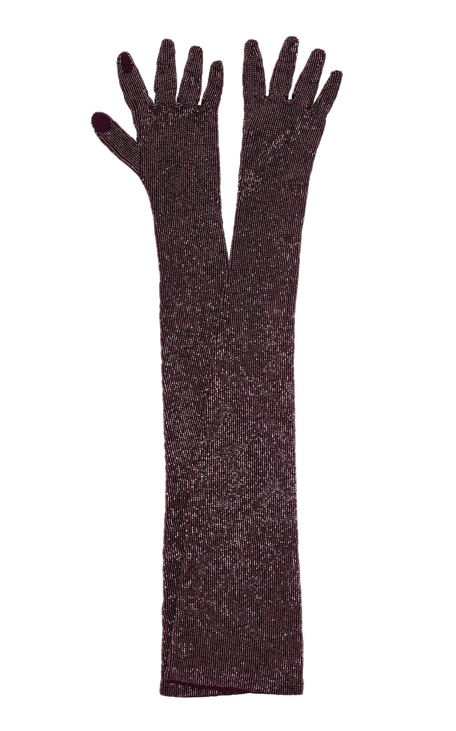 Wiederhoeft Opera Beaded Gloves - Moda Operandi by WIEDERHOEFT