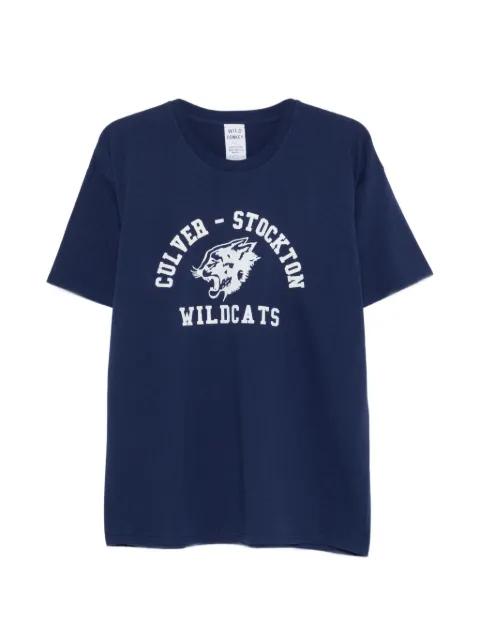 animal-print crew-neck T-shirt by WILD DONKEY