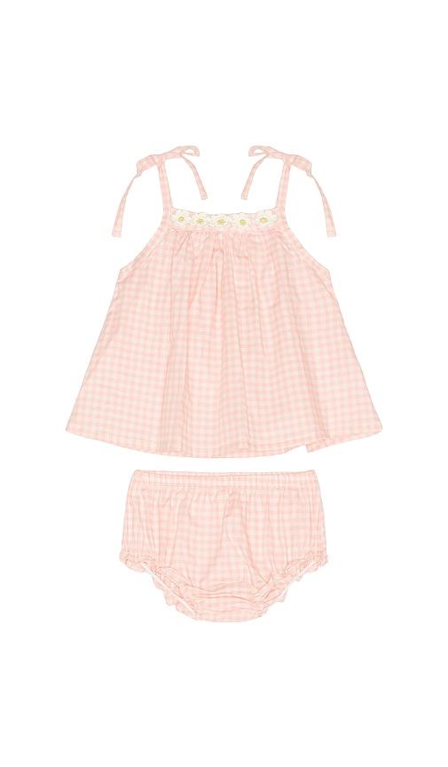 Wild Wawa Crochet Daisy Set in Pink by WILD WAWA