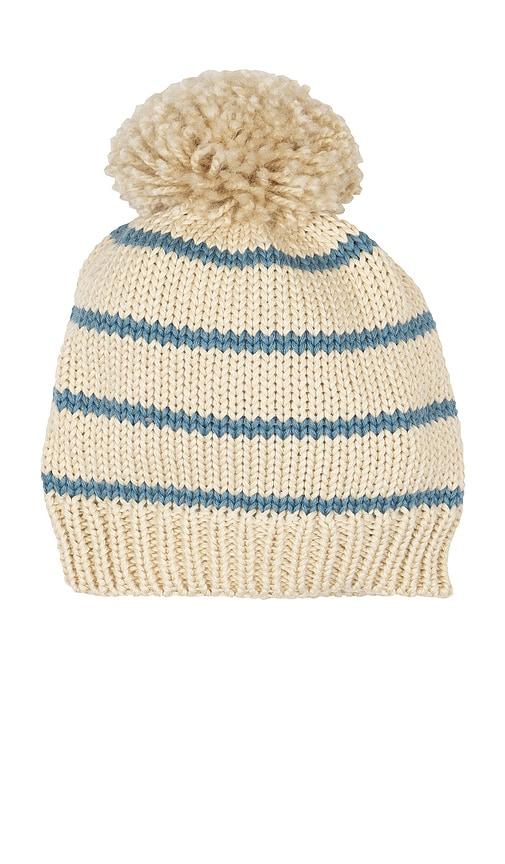Wild Wawa Knitted Beanie in Cream by WILD WAWA
