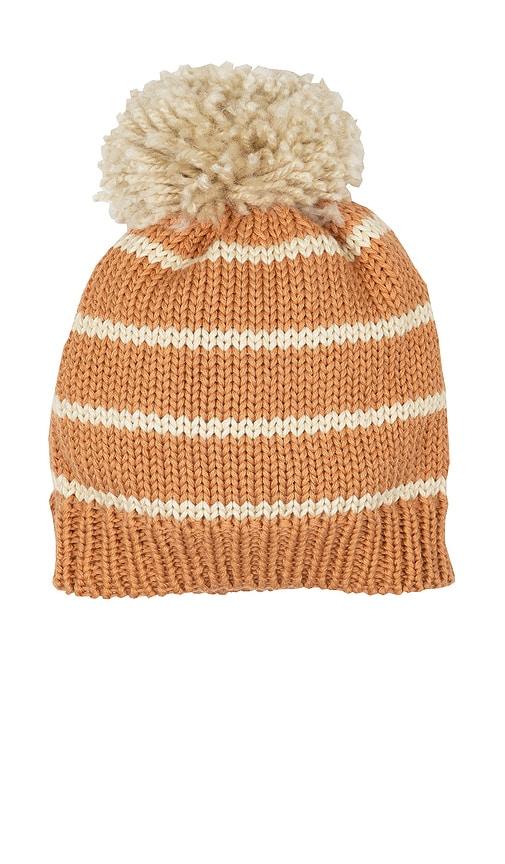 Wild Wawa Knitted Beanie in Orange by WILD WAWA