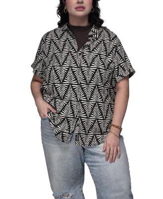 Plus The Empower Button Up Shirt by WILDFANG