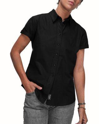 Plus The Essential Oxford Button Up Shirt by WILDFANG