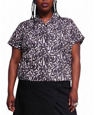 Plus The Everyday Camp Button Up Shirt by WILDFANG