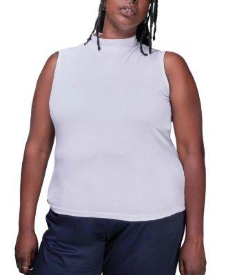 Plus The Everyday Mock Neck Tank Top by WILDFANG