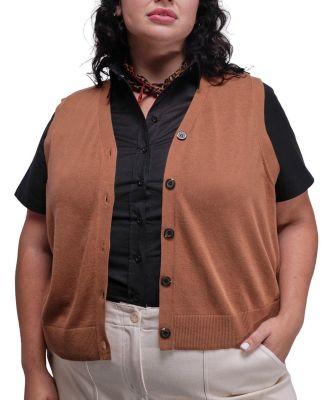 Plus The Everyday Sweater Vest by WILDFANG