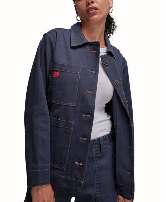 The Essential Denim Utility Jacket by WILDFANG