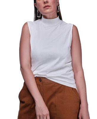 The Everyday Mock Neck Tank Top by WILDFANG