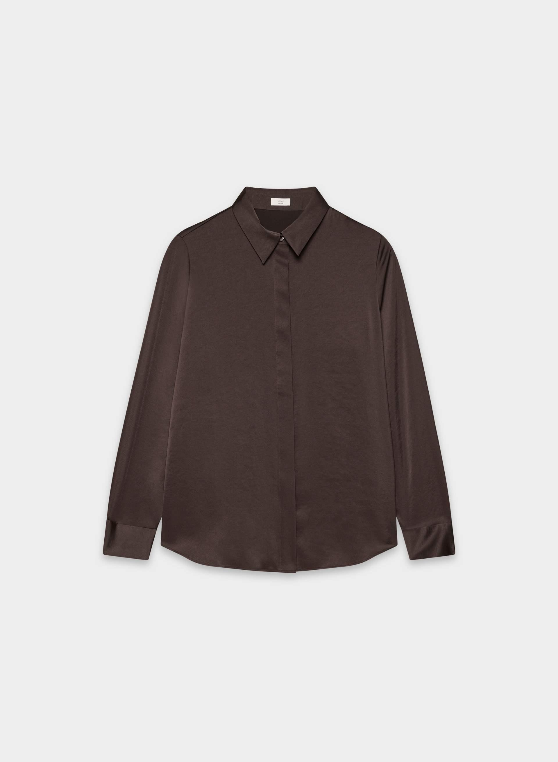 BAKER SATIN SHIRT by WILFRED