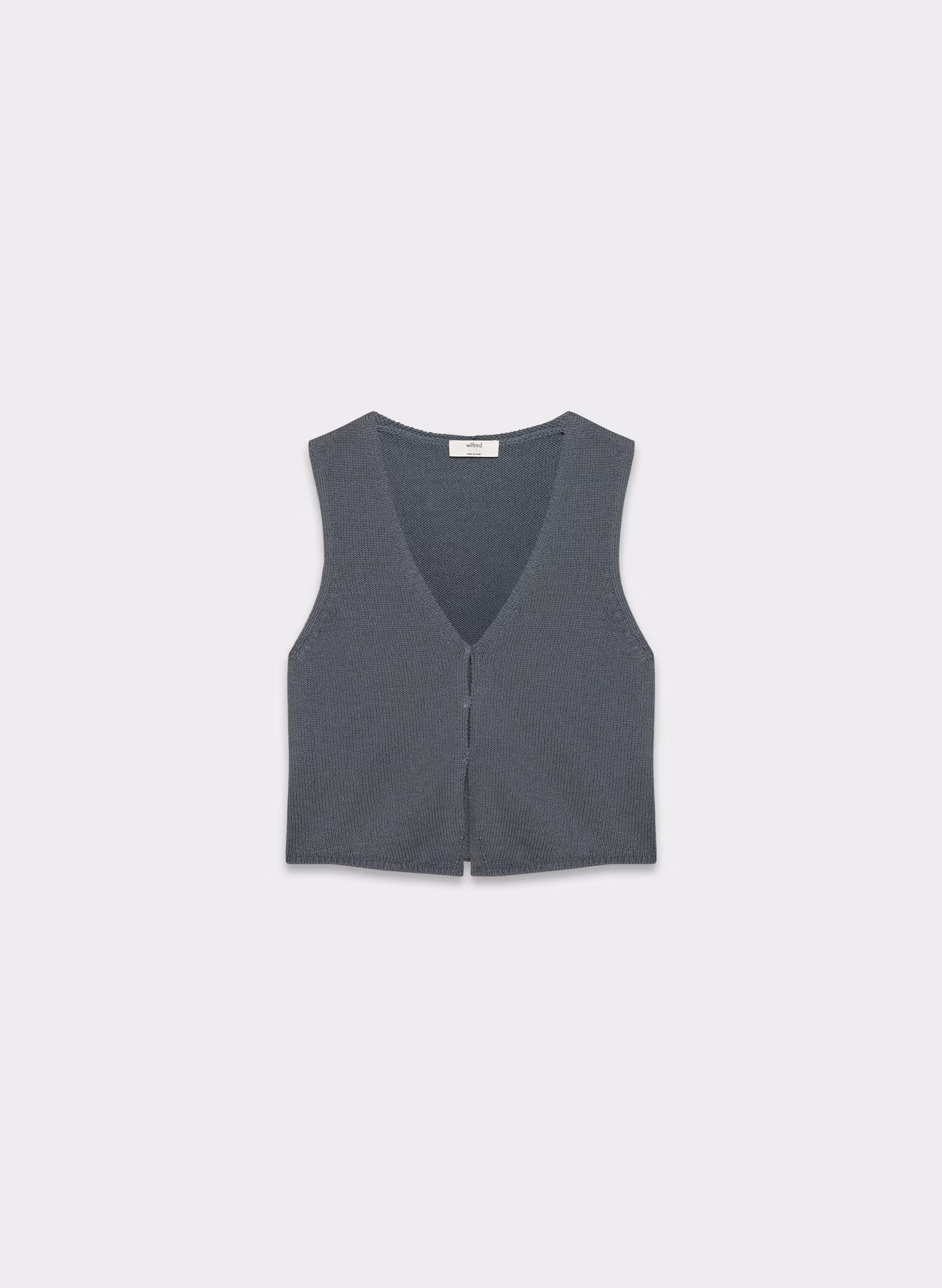 BASQUE SWEATER VEST by WILFRED