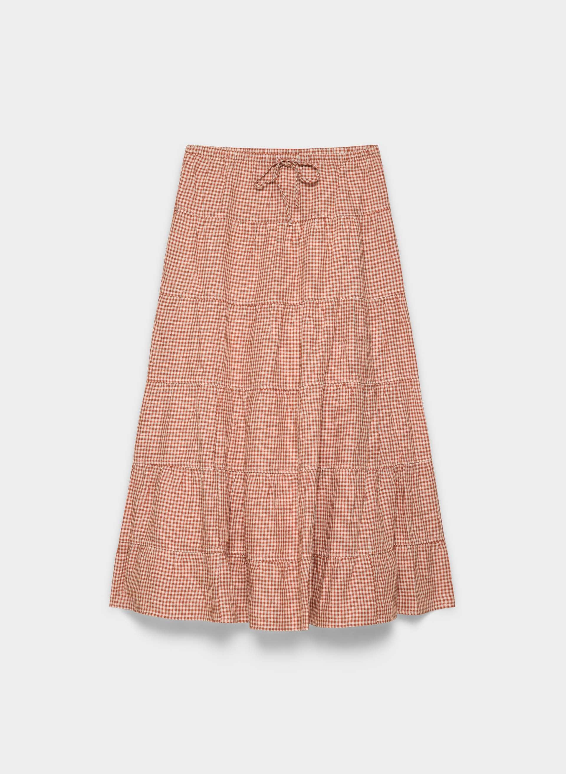 BOUQUET LINEN SKIRT by WILFRED