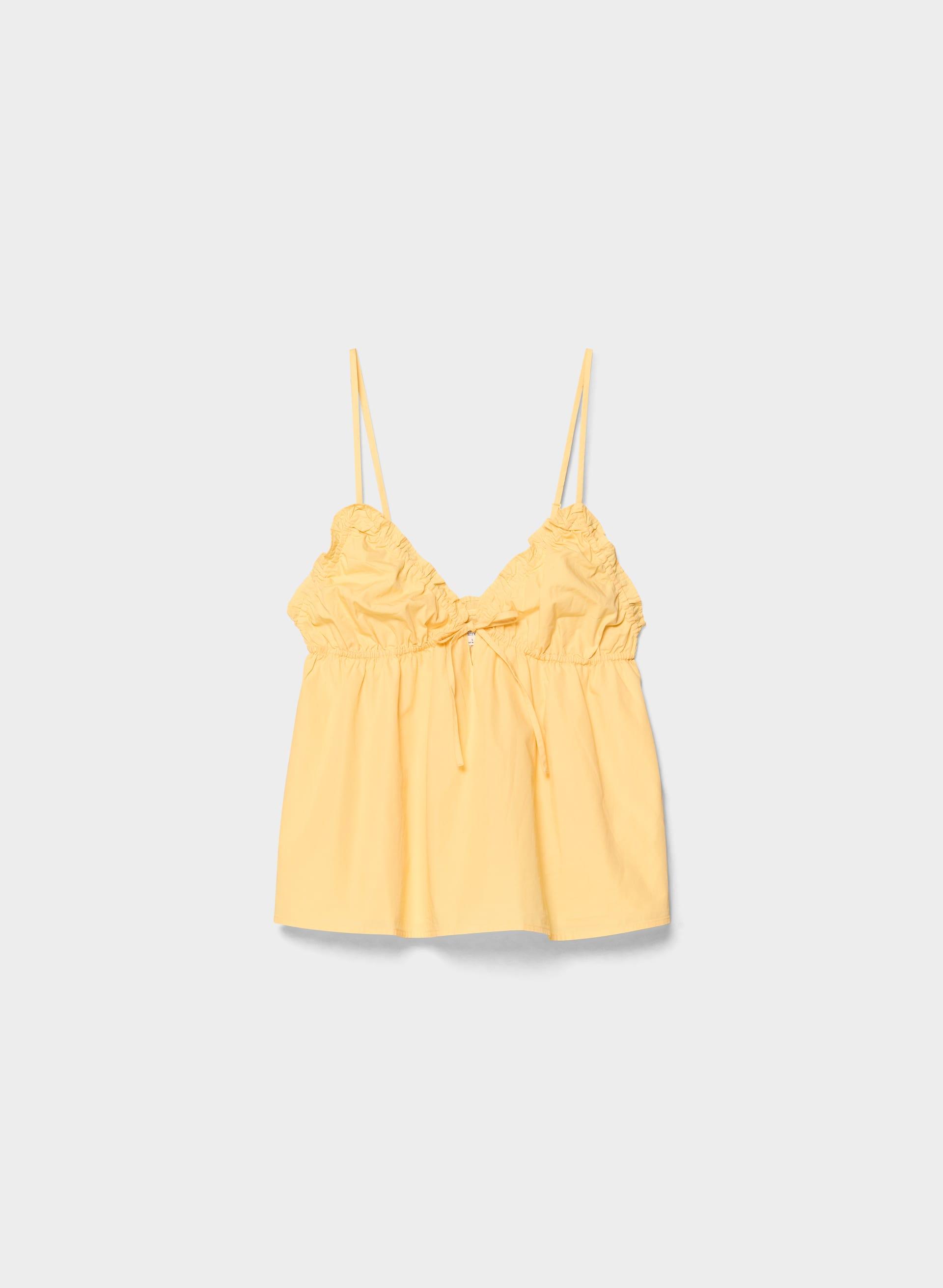 CAVIAR POPLIN CAMISOLE by WILFRED