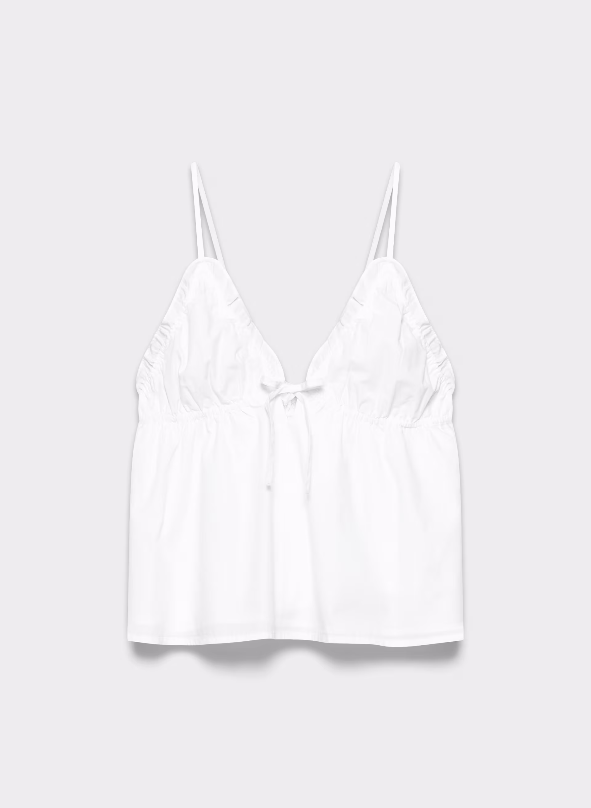 CAVIAR POPLIN CAMISOLE by WILFRED