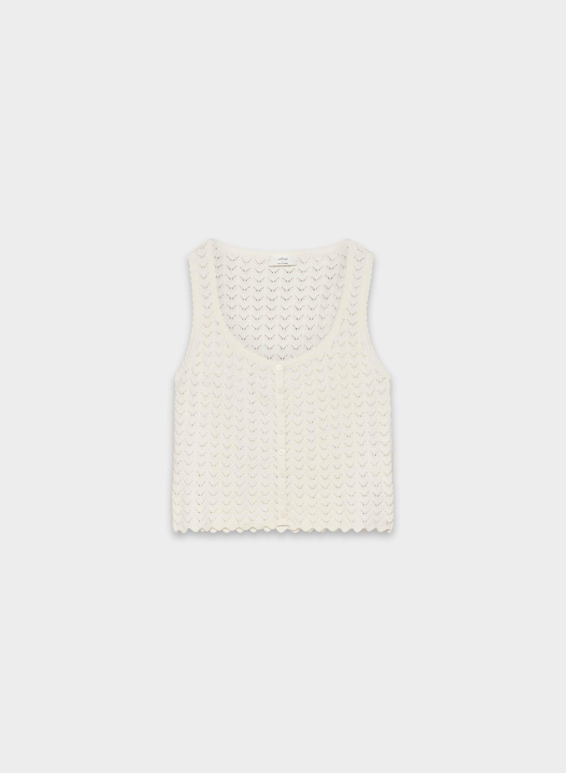 COTTON CHARM™ MARKHAM SWEATER VEST by WILFRED
