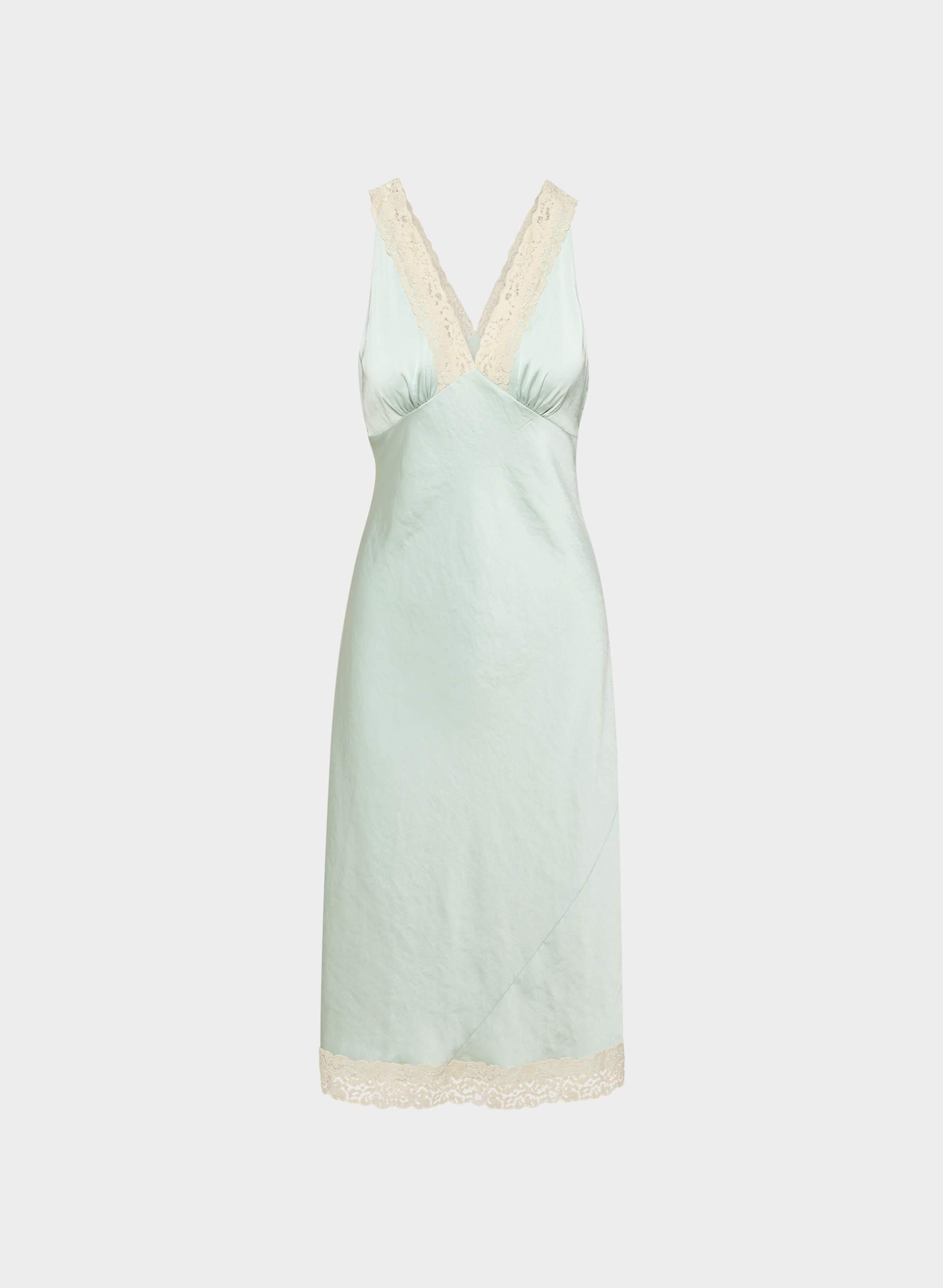 DAISYCHAIN SATIN DRESS by WILFRED