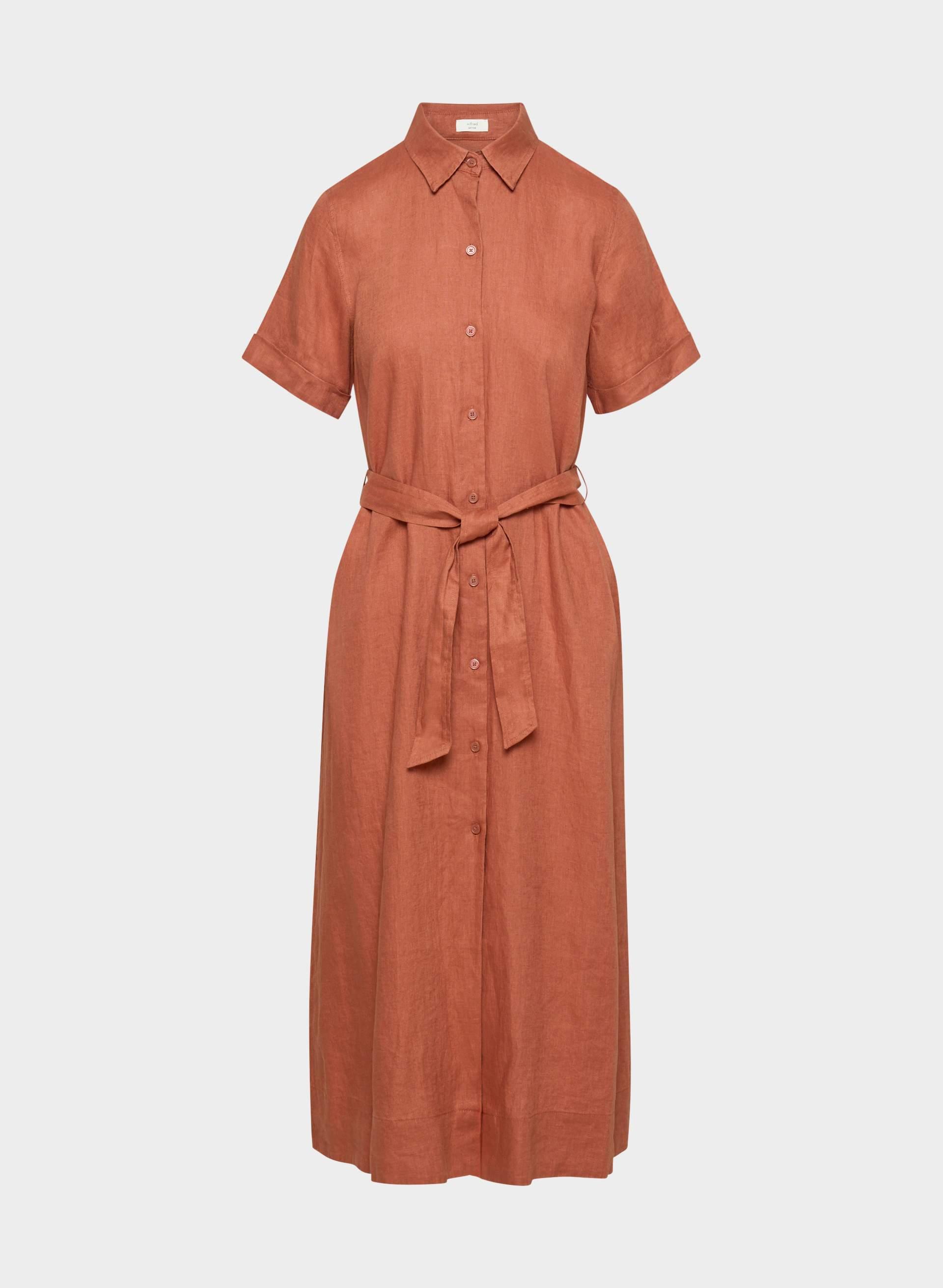 ELETA LINEN MAXI DRESS by WILFRED
