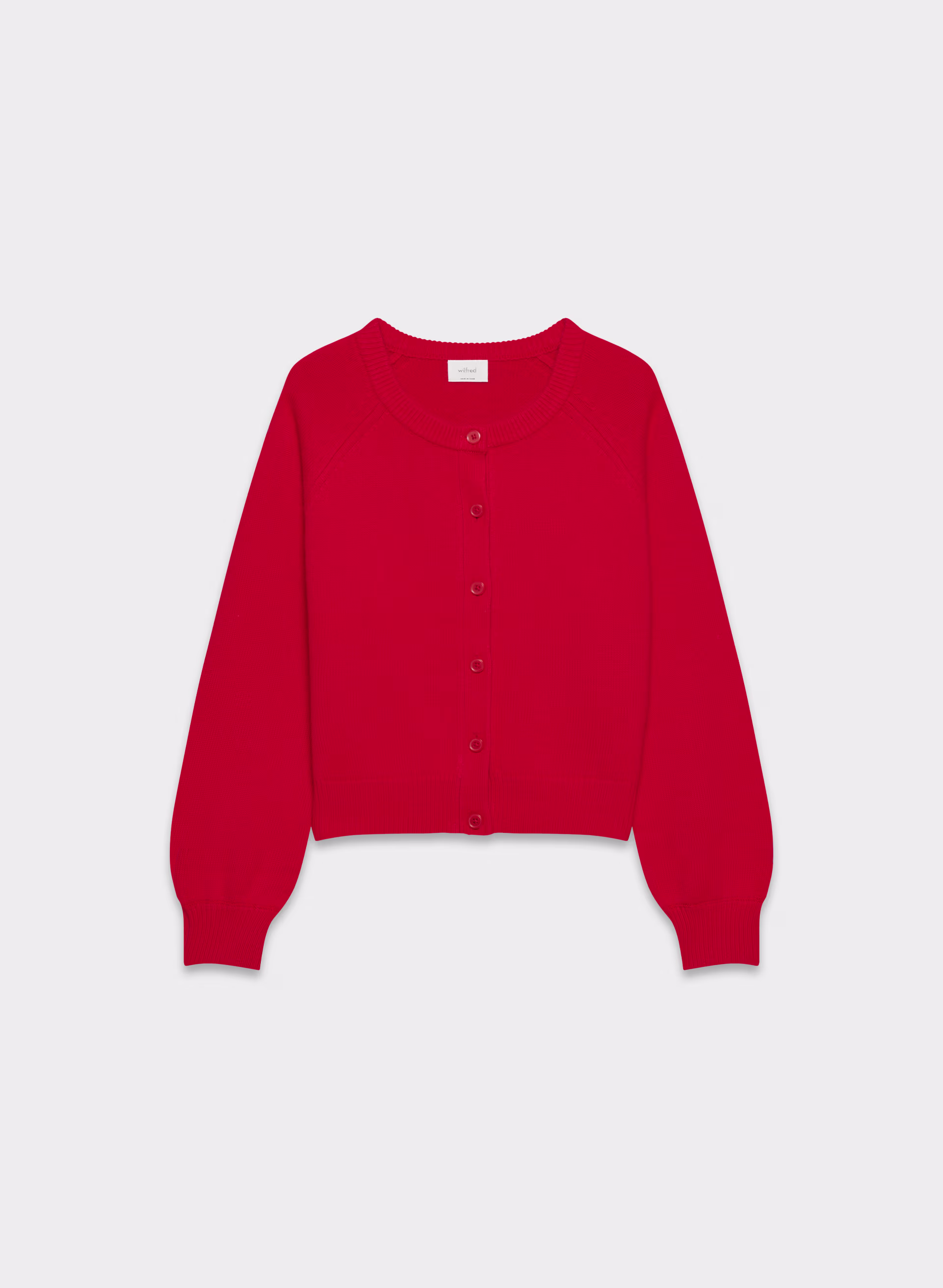 ESSENTIAL WOOL CASHMERE LONDON CARDIGAN by WILFRED