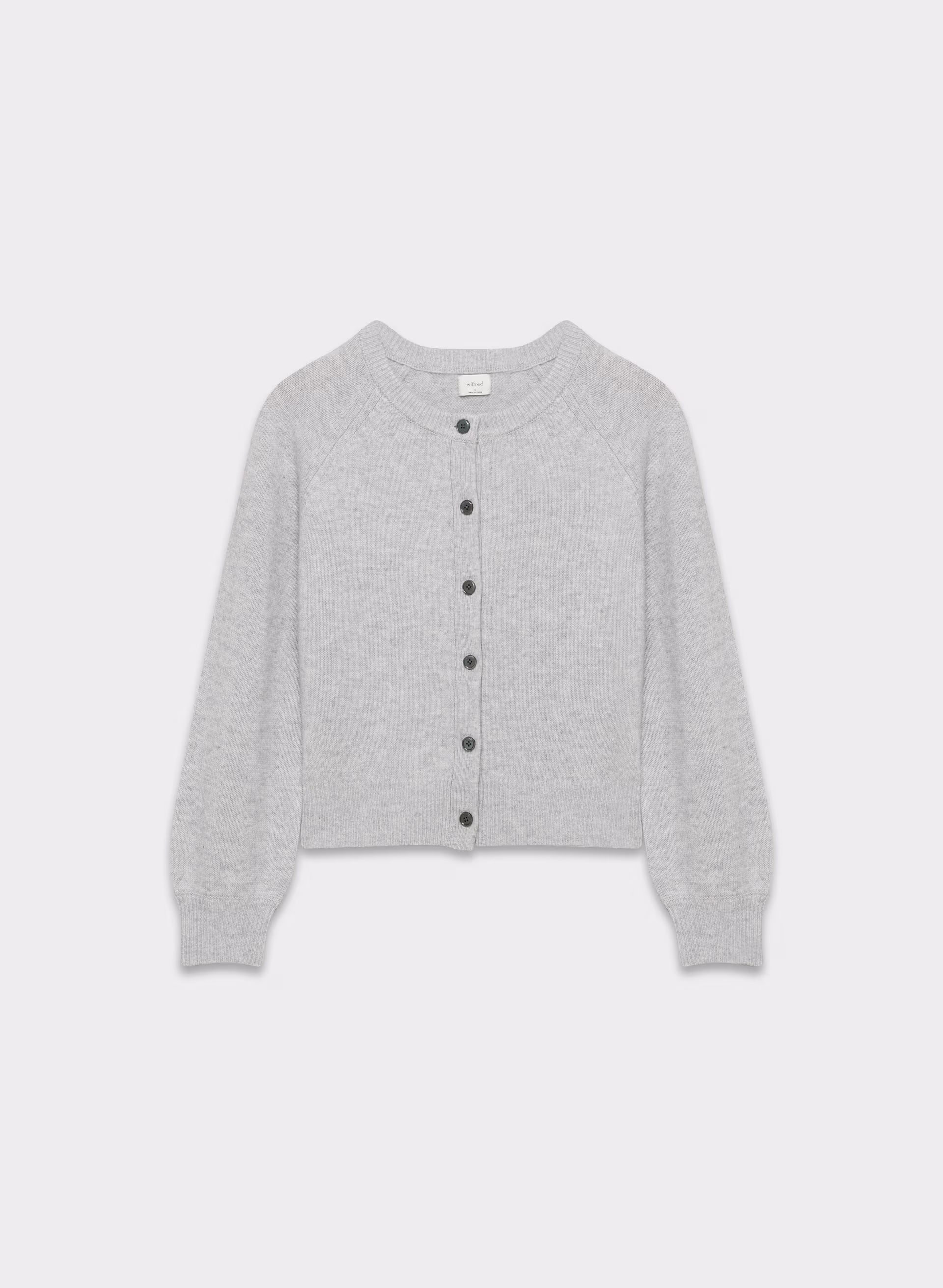 ESSENTIAL WOOL CASHMERE LONDON CARDIGAN by WILFRED
