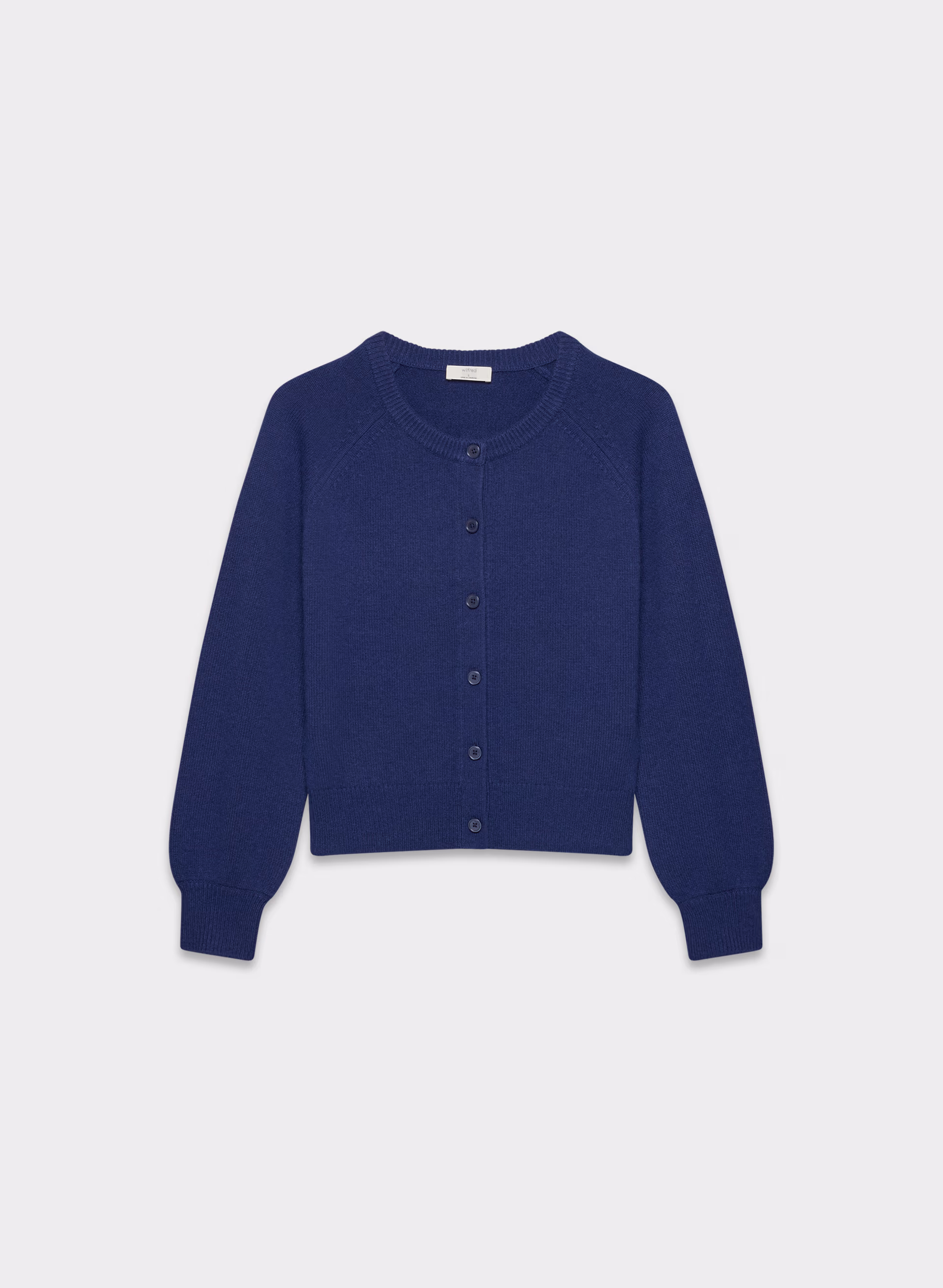 ESSENTIAL WOOL CASHMERE LONDON CARDIGAN by WILFRED