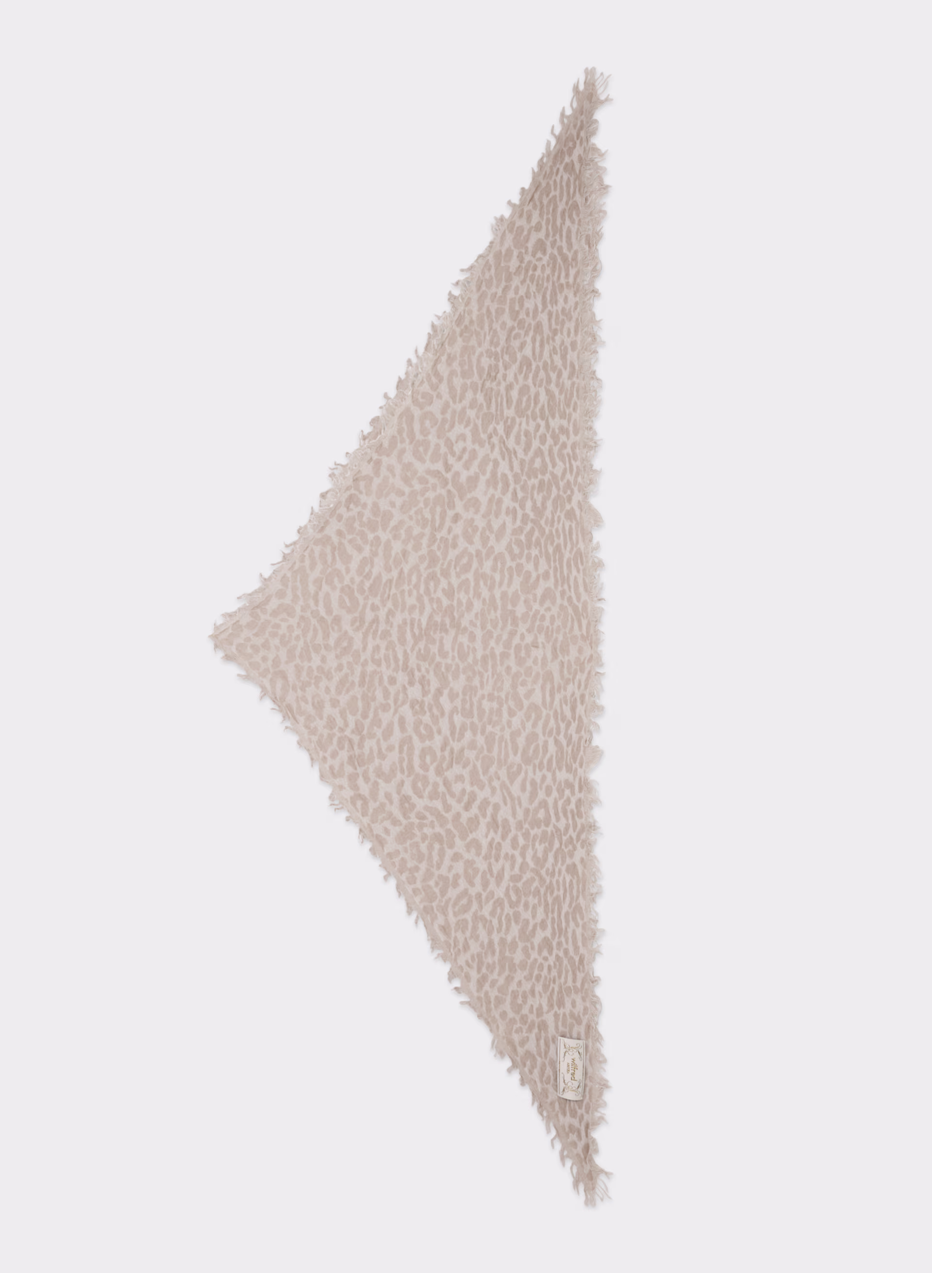 FAROE MERINO WOOL TRIANGLE SCARF by WILFRED