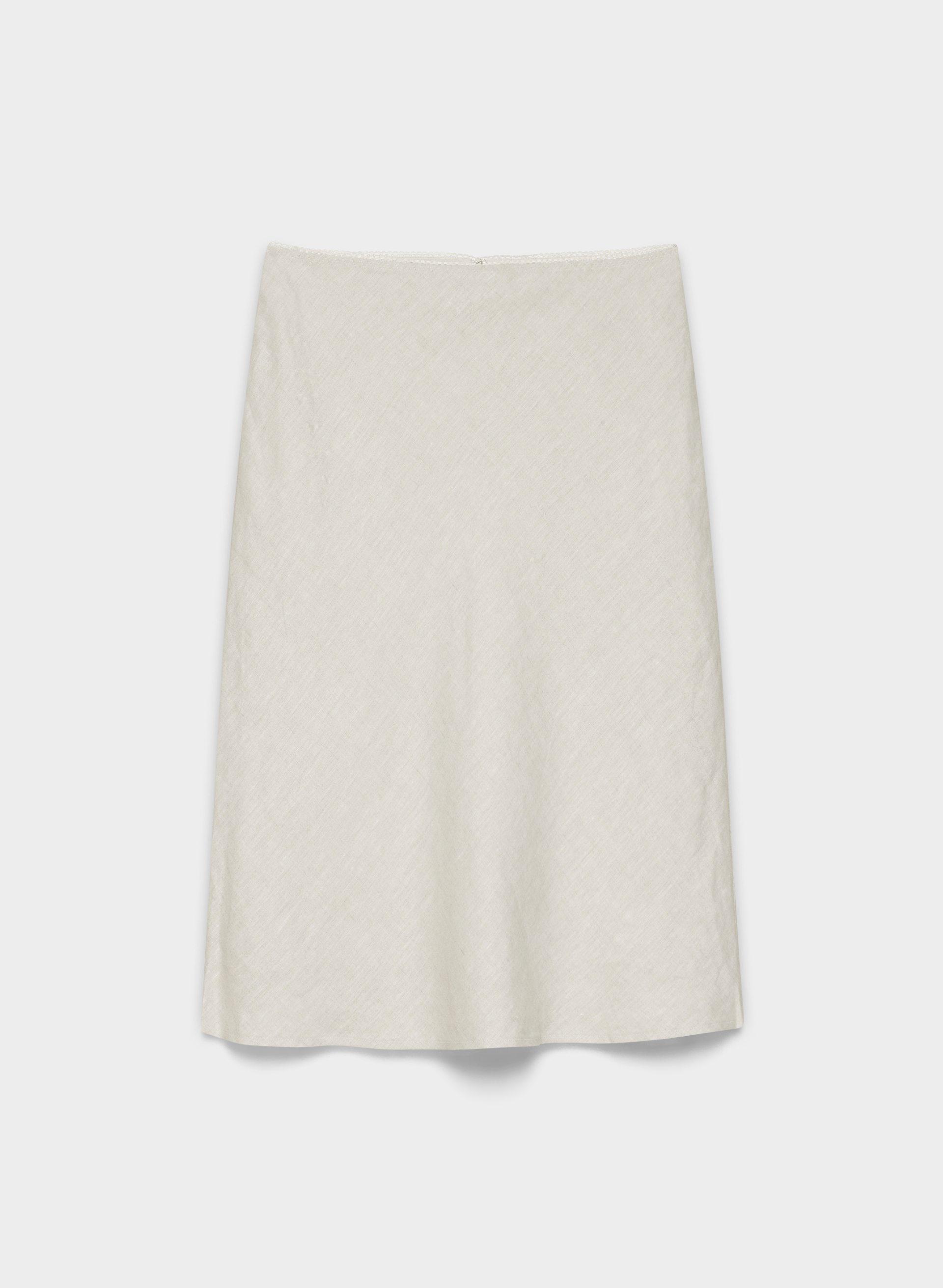FIELDEN LINEN SKIRT by WILFRED
