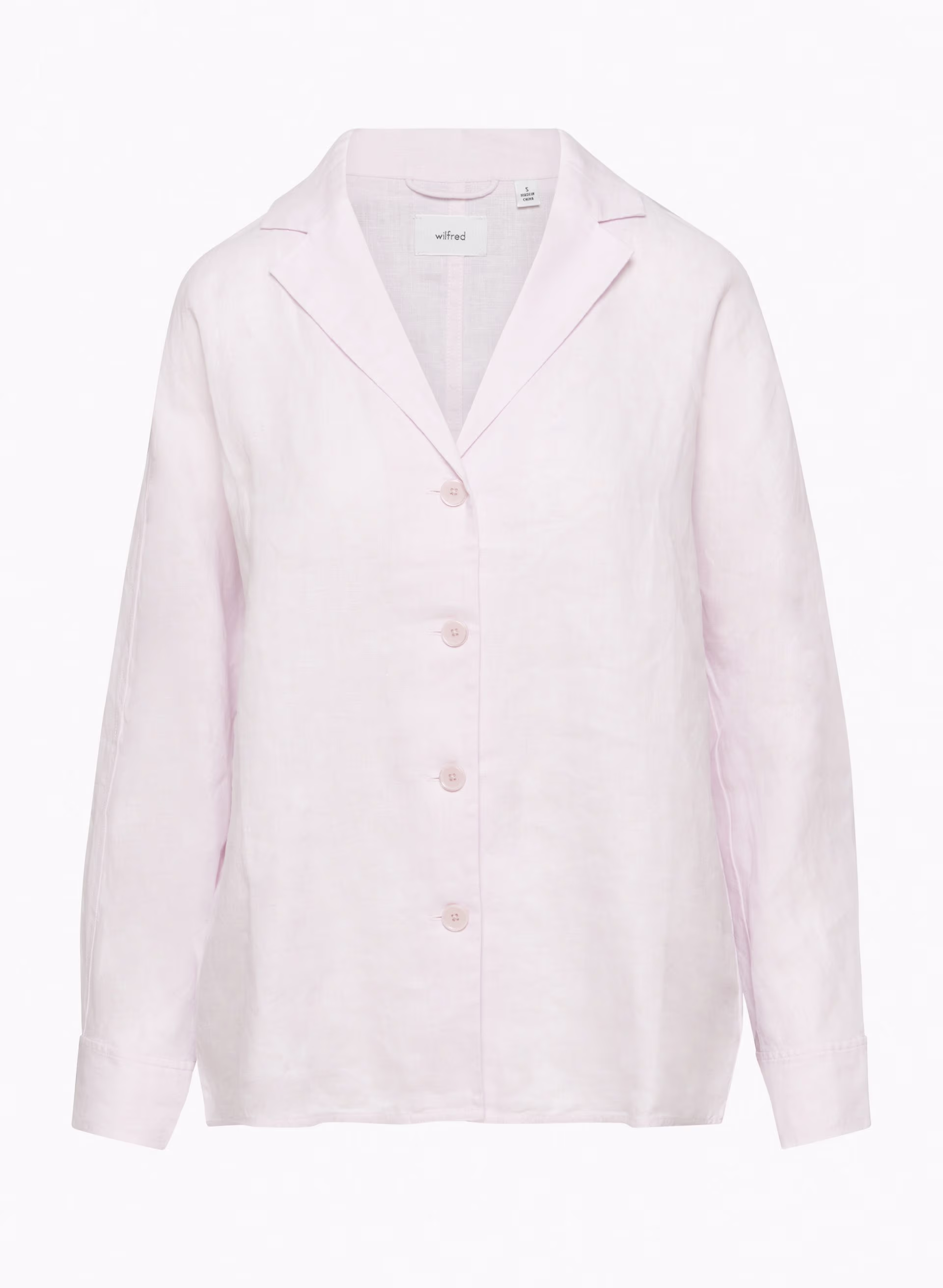 FREEFORM LINEN SHIRT by WILFRED