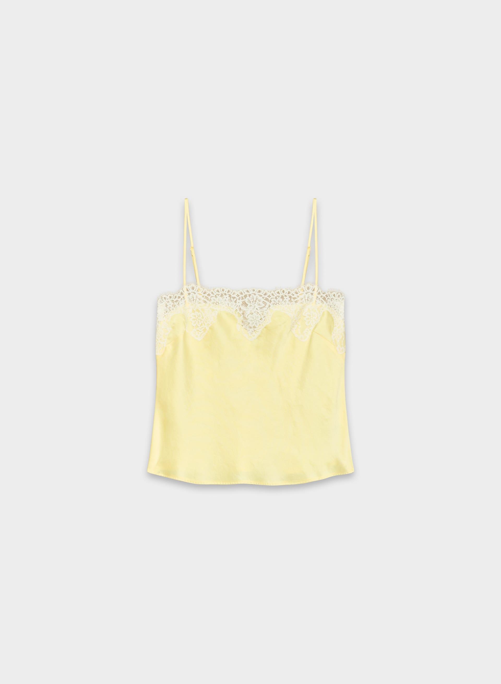 GRENACHE SATIN CAMISOLE by WILFRED