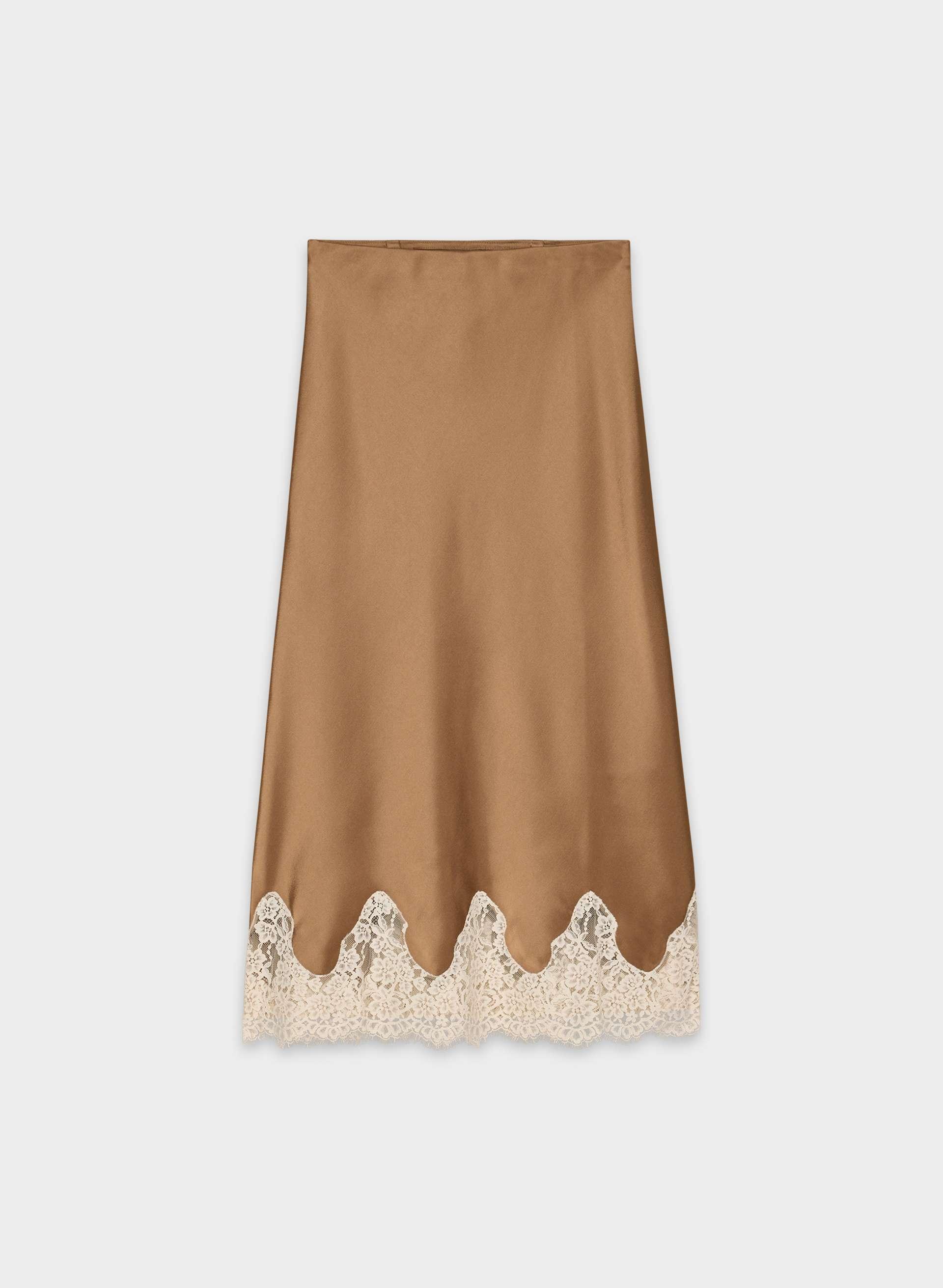 HENRIETTA SATIN SKIRT by WILFRED