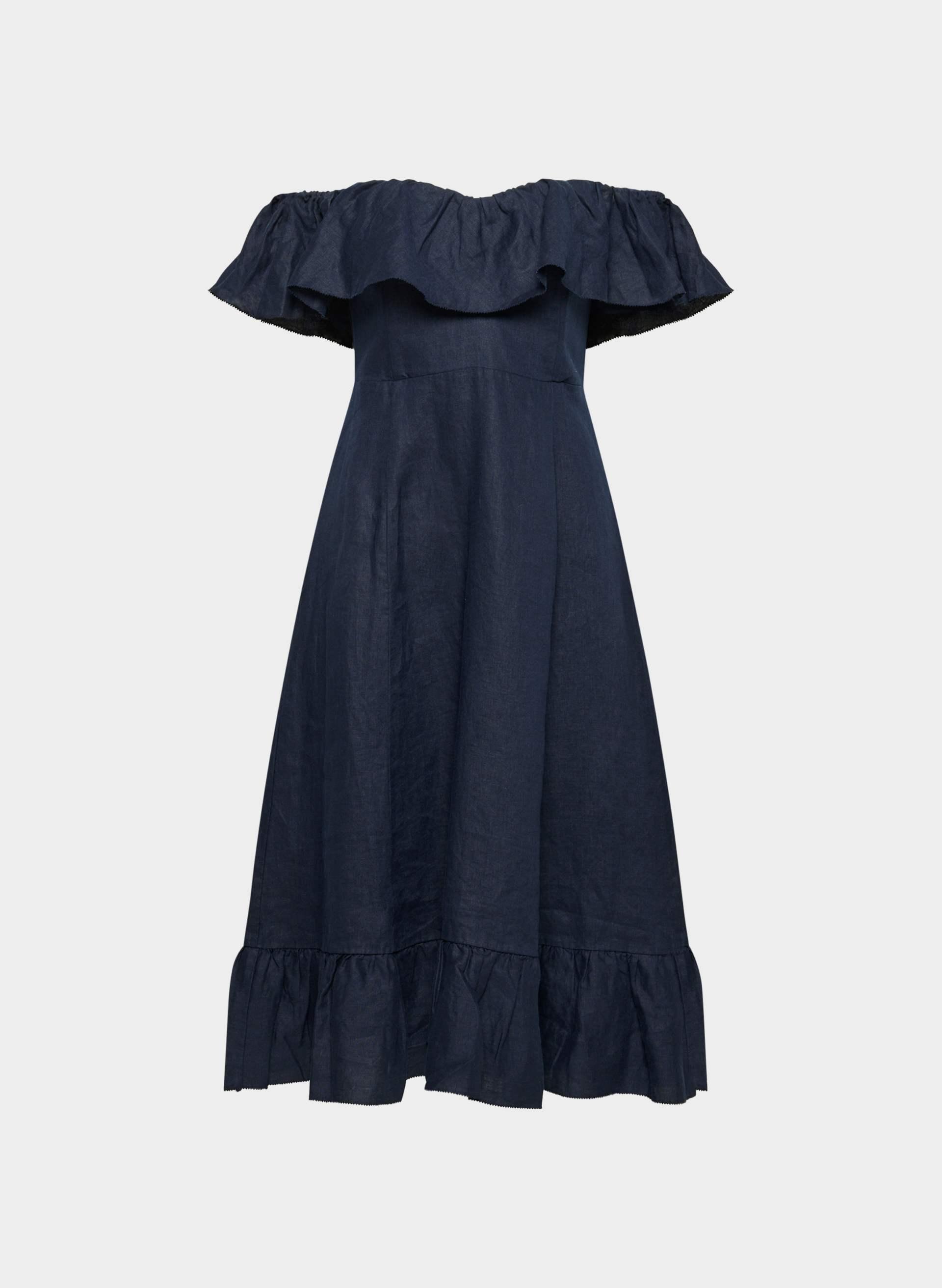 MARMION LINEN DRESS by WILFRED