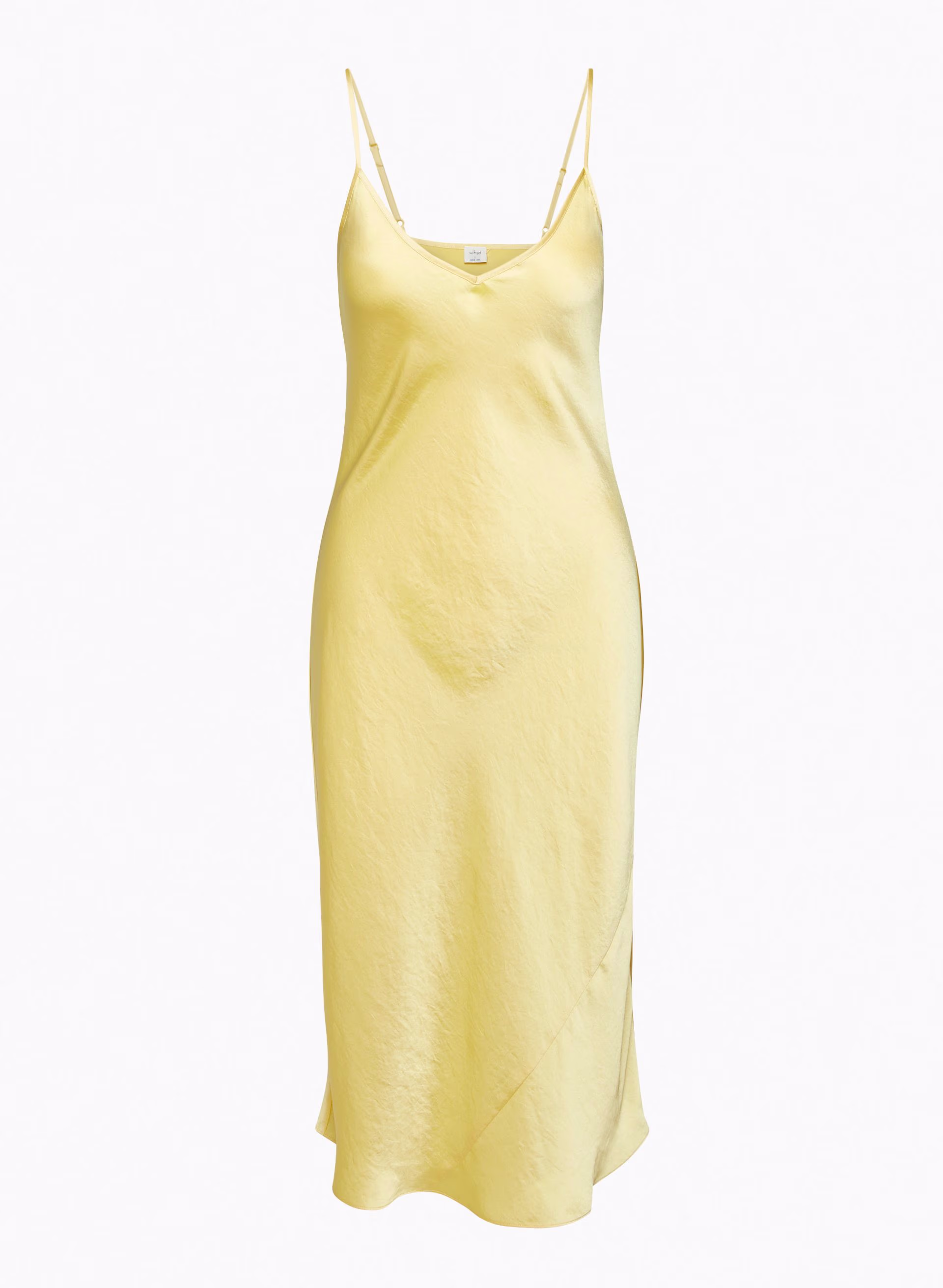 ONLY SLIP SATIN MIDI DRESS by WILFRED