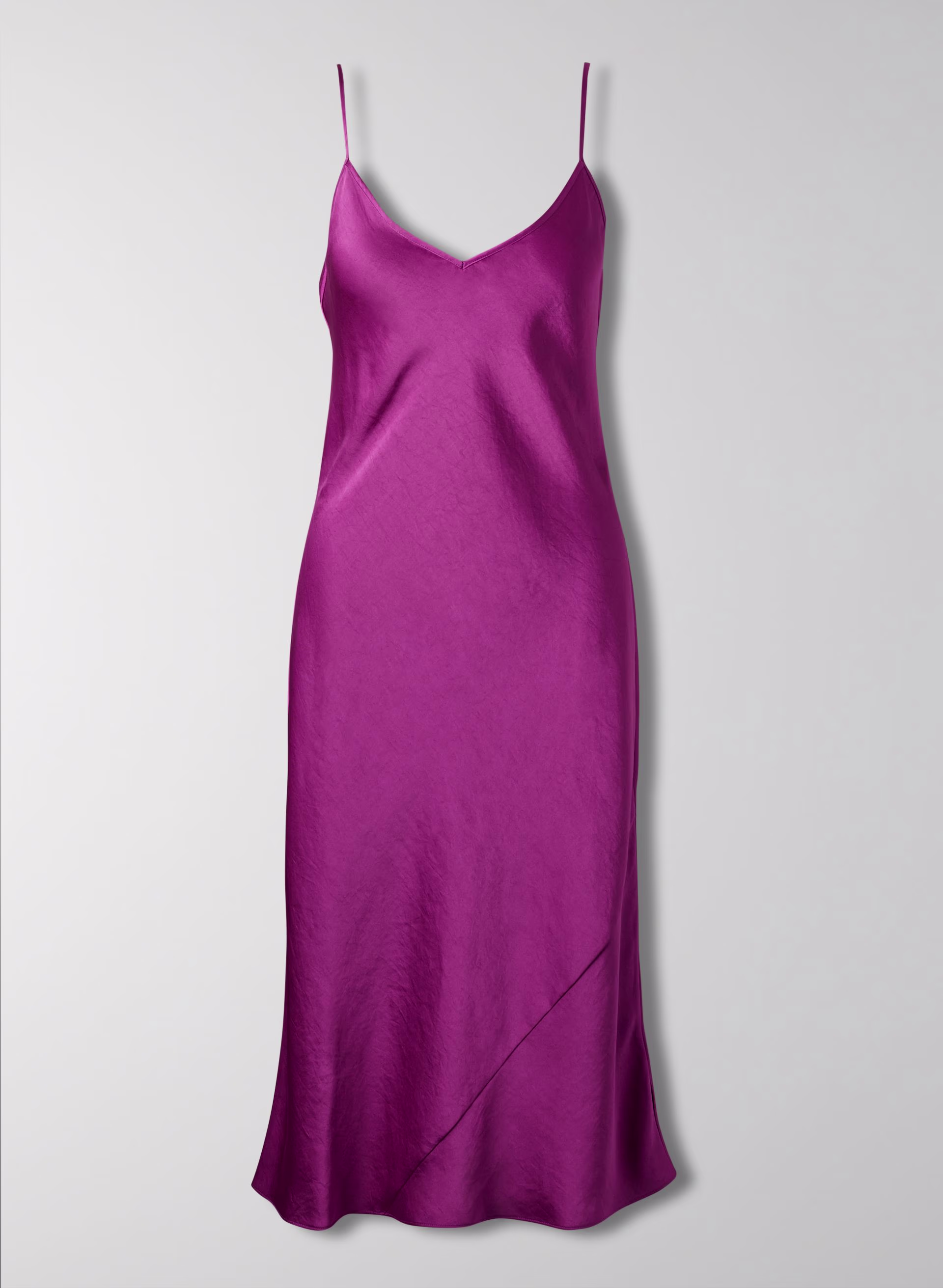 ONLY SLIP SATIN MIDI DRESS by WILFRED