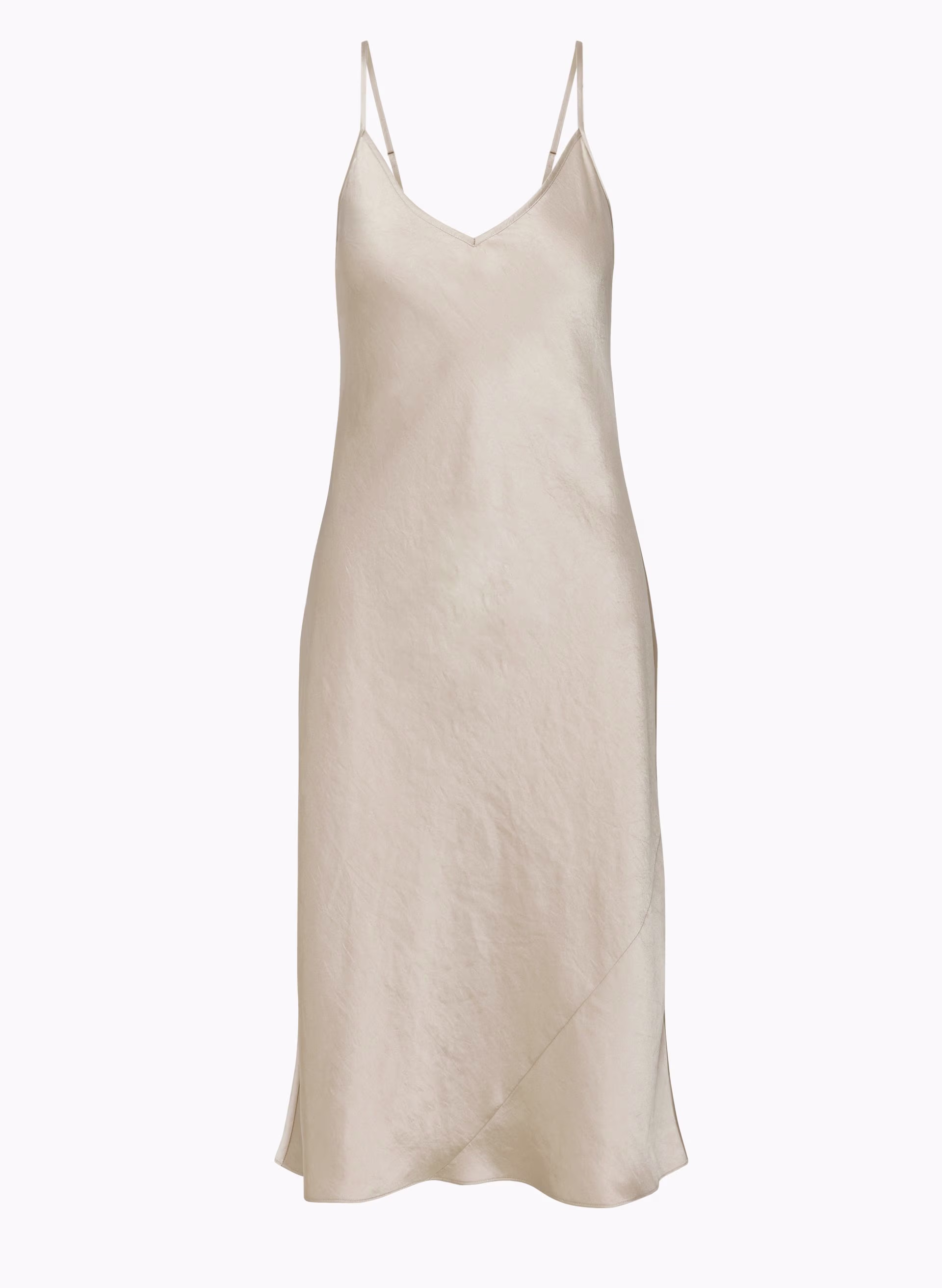 ONLY SLIP SATIN MIDI DRESS by WILFRED