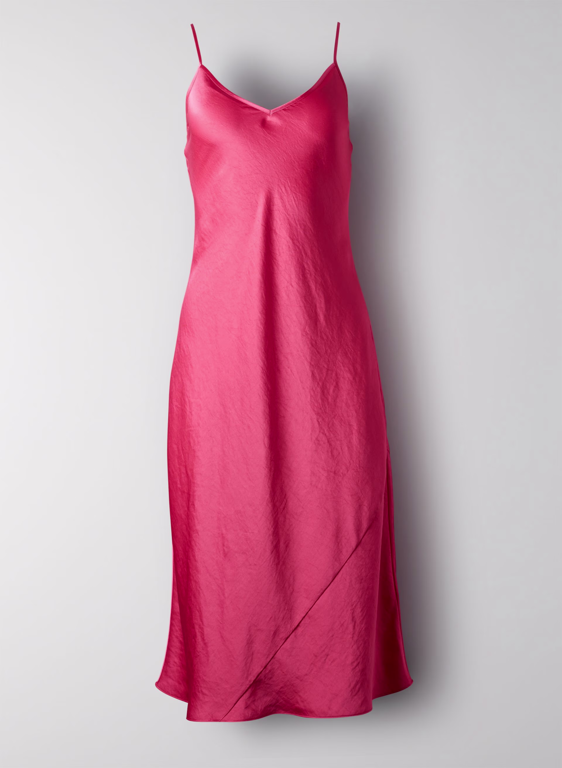 ONLY SLIP SATIN MIDI DRESS by WILFRED