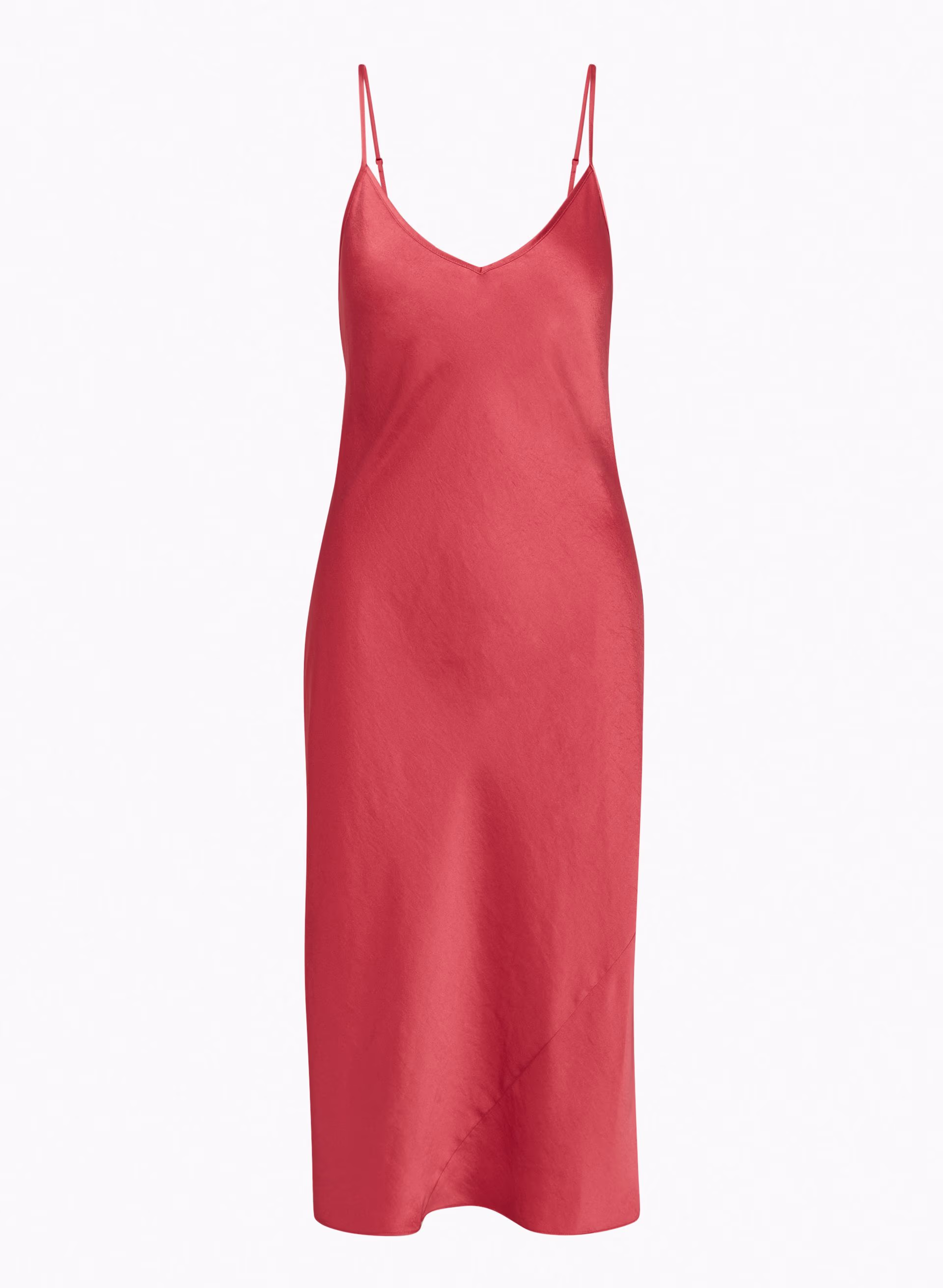 ONLY SLIP SATIN MIDI DRESS by WILFRED