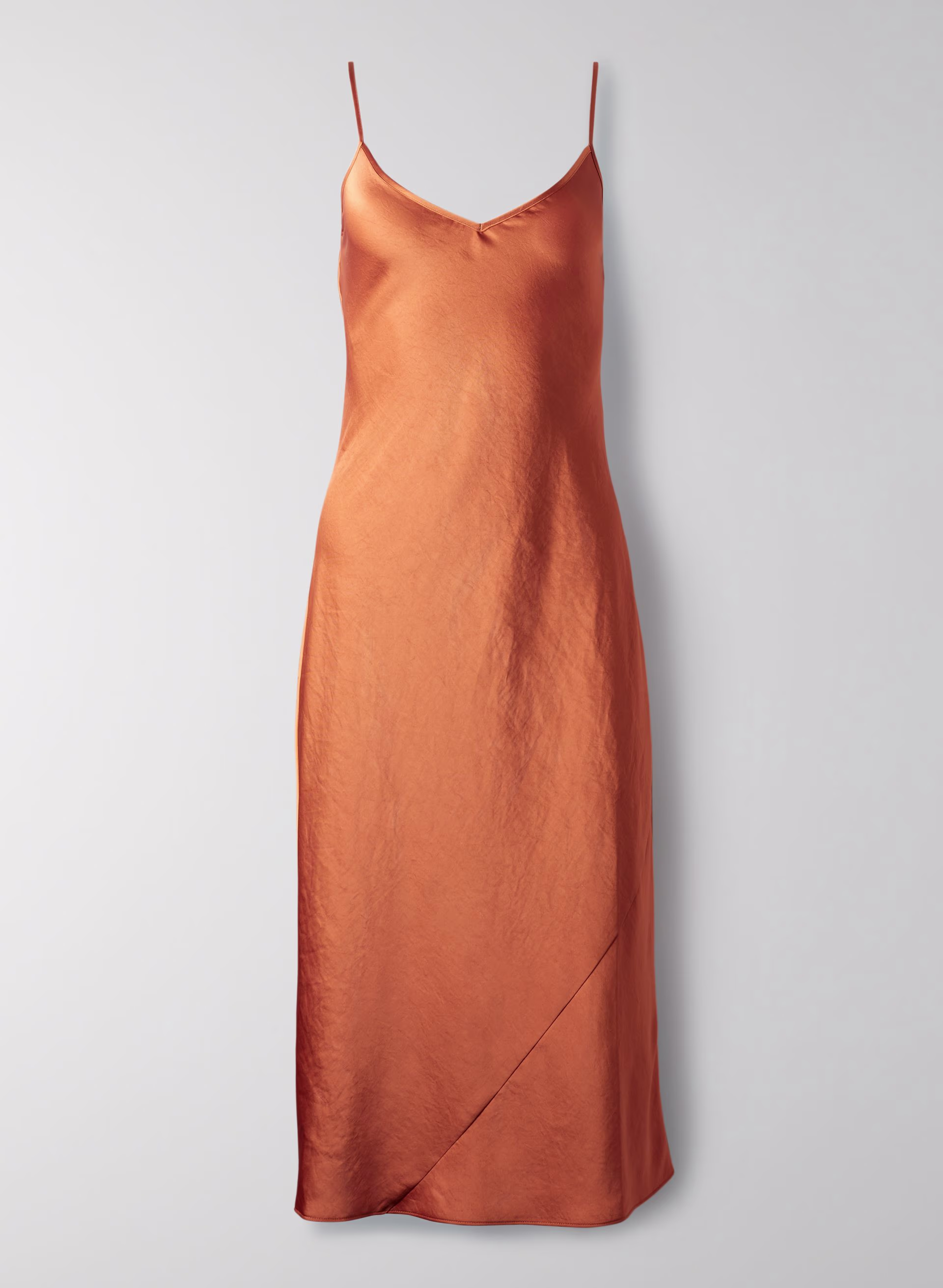 ONLY SLIP SATIN MIDI DRESS by WILFRED
