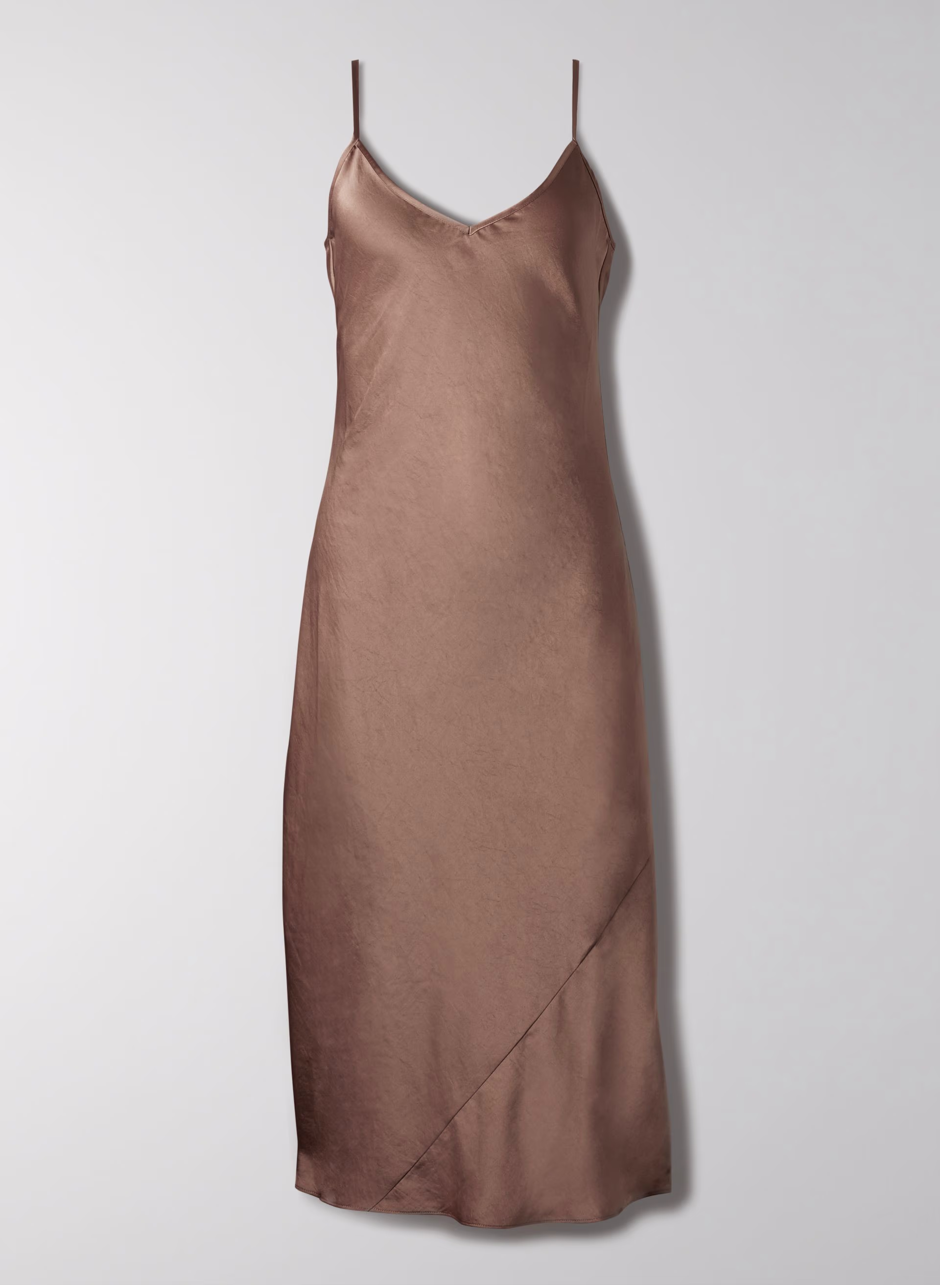 ONLY SLIP SATIN MIDI DRESS by WILFRED